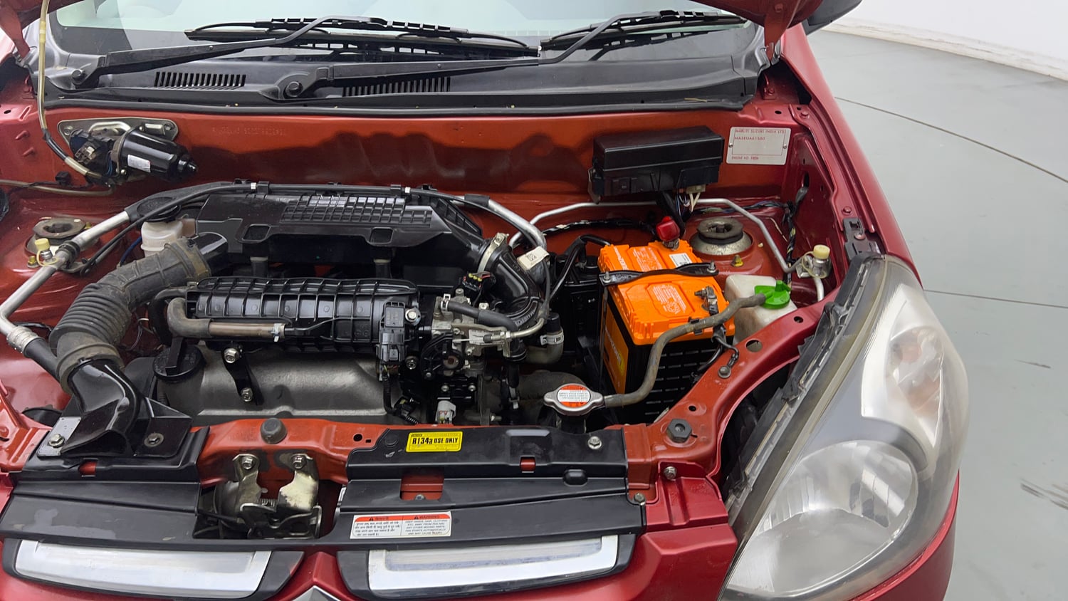 Used 2013 Maruti Suzuki Alto 800 Lxi Petrol Manual engine ENGINE LEFT SIDE VIEW