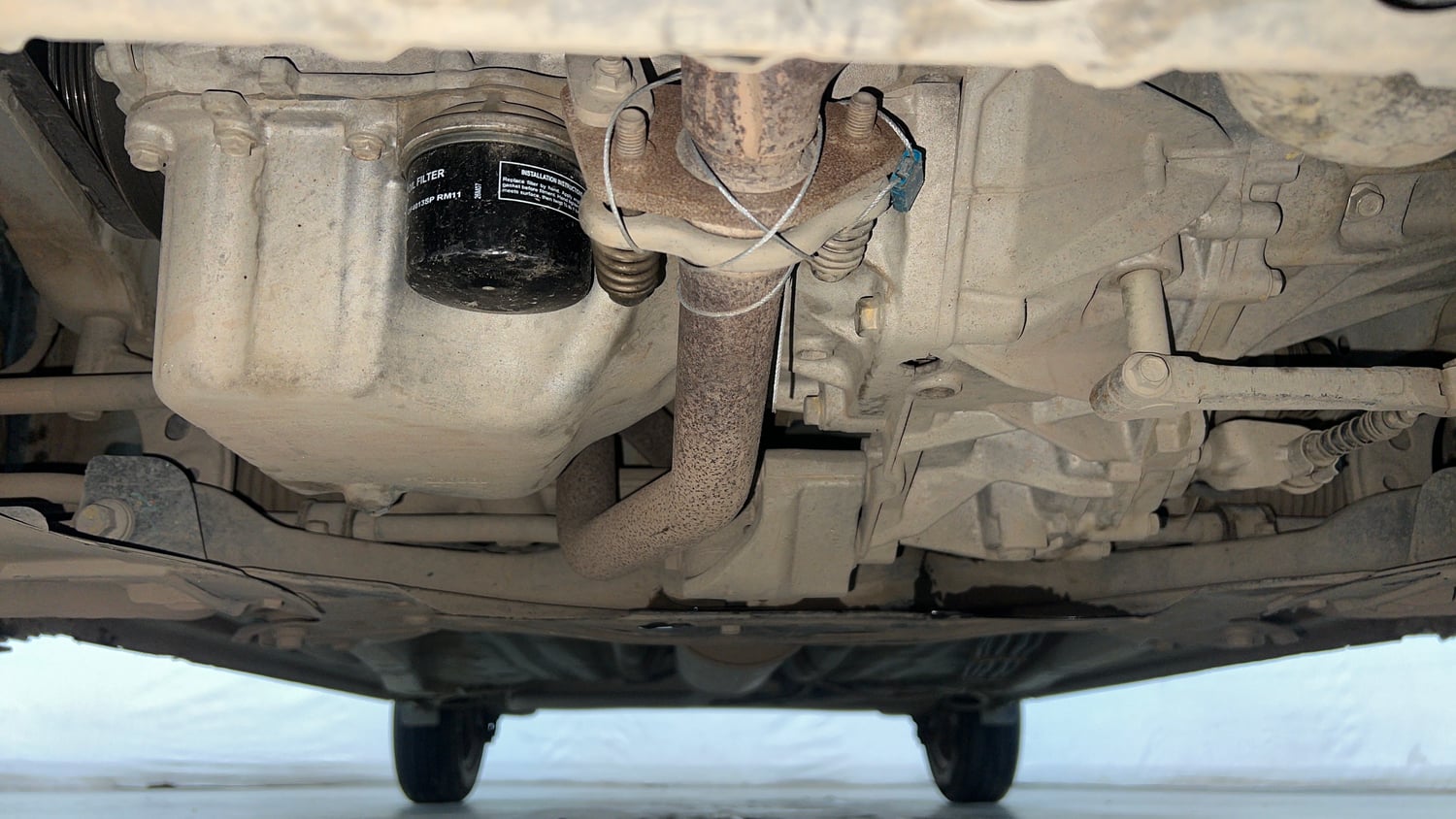 Used 2024 Maruti Suzuki Wagon R VXI 1.0 CNG Cng Manual extra FRONT LEFT UNDERBODY VIEW