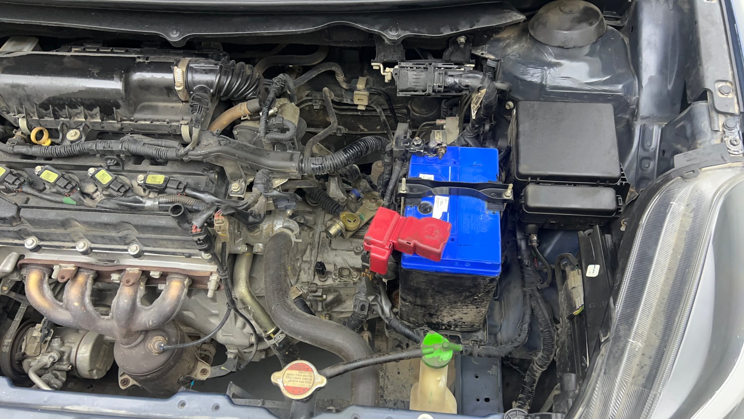 Used 2019 Maruti Suzuki Baleno Zeta Petrol Manual engine ENGINE LEFT SIDE VIEW
