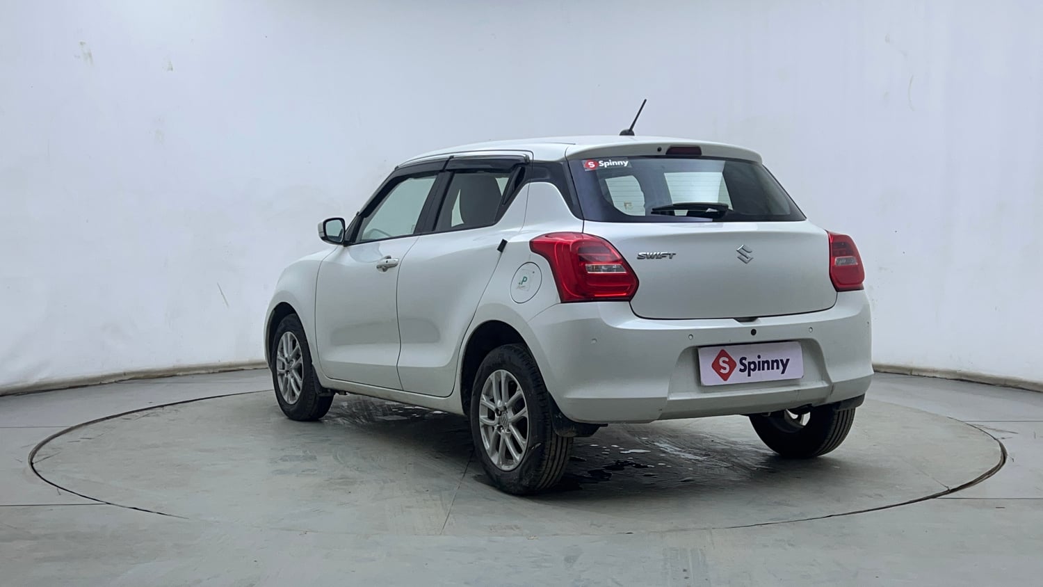 Used 2020 Maruti Suzuki Swift ZXi AMT Petrol Automatic exterior LEFT REAR CORNER VIEW