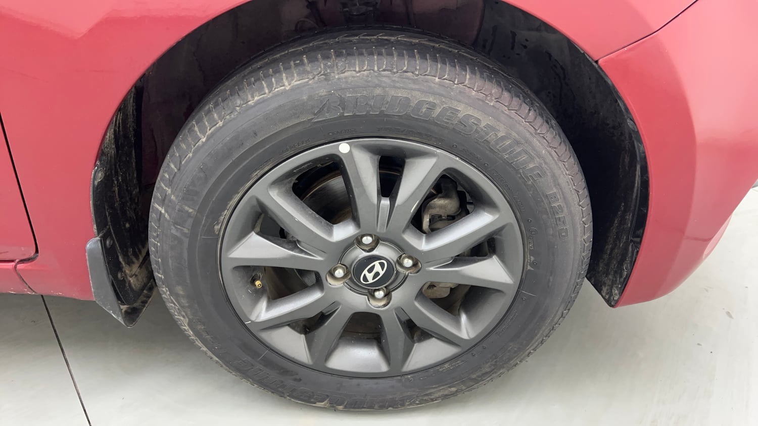 Used 2019 Hyundai Elite i20 Sportz Plus 1.2 Petrol Manual tyres RIGHT FRONT TYRE RIM VIEW