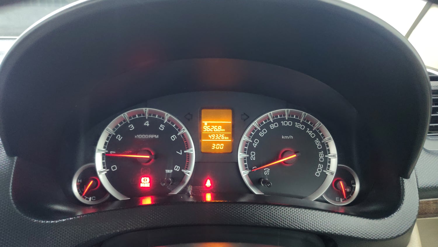 Used 2014 Maruti Suzuki Swift Dzire VXI Petrol Manual interior CLUSTERMETER VIEW