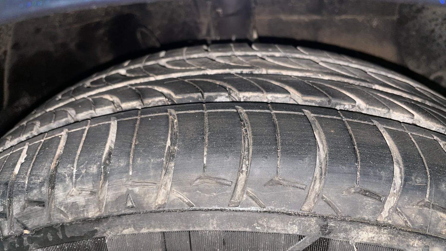 Used 2023 Hyundai Grand i10 Nios Magna 1.2 Kappa VTVT Petrol Manual tyres RIGHT FRONT TYRE TREAD VIEW