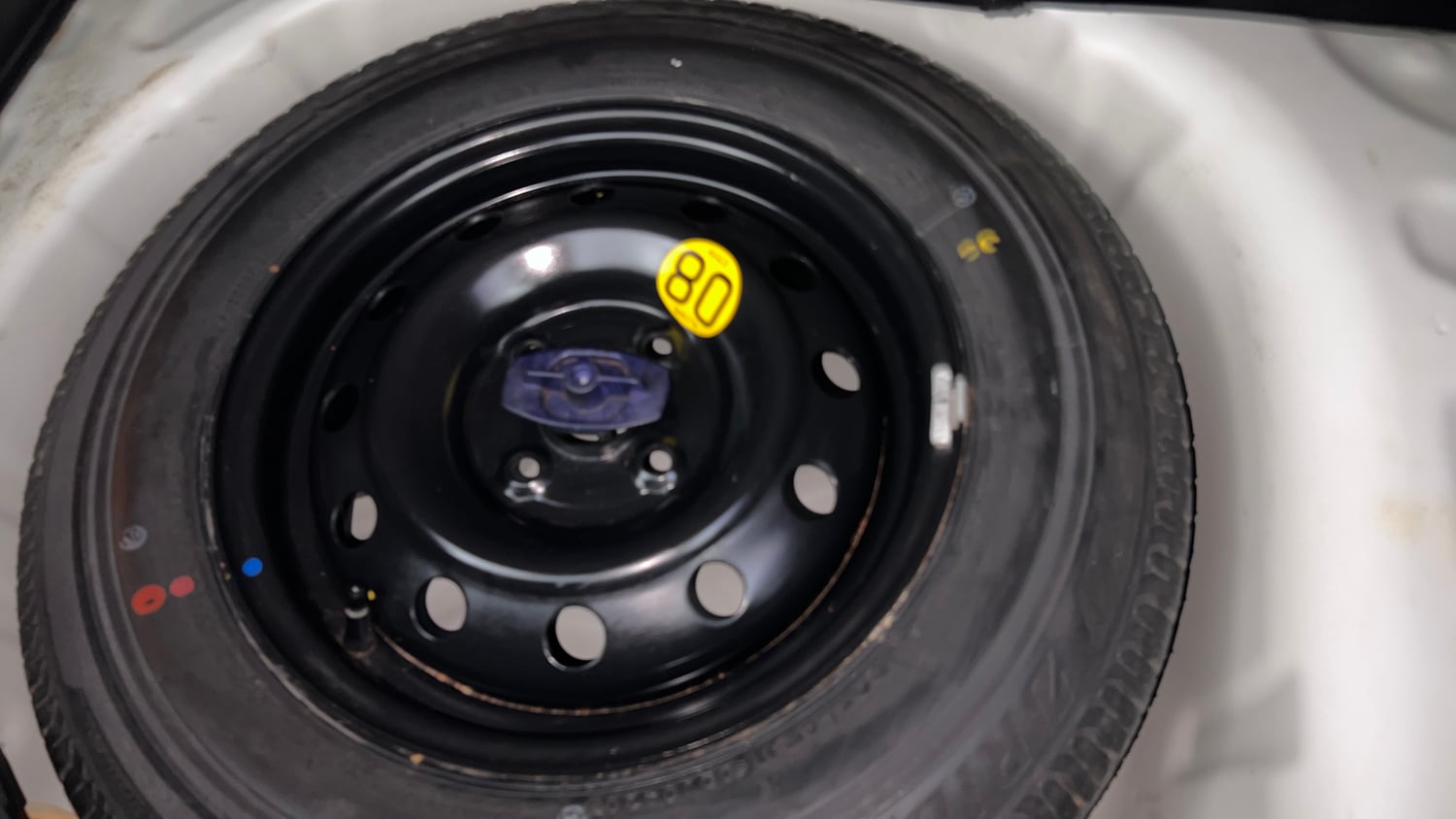 Used 2020 Maruti Suzuki Swift ZXi Plus Petrol Manual tyres SPARE TYRE VIEW