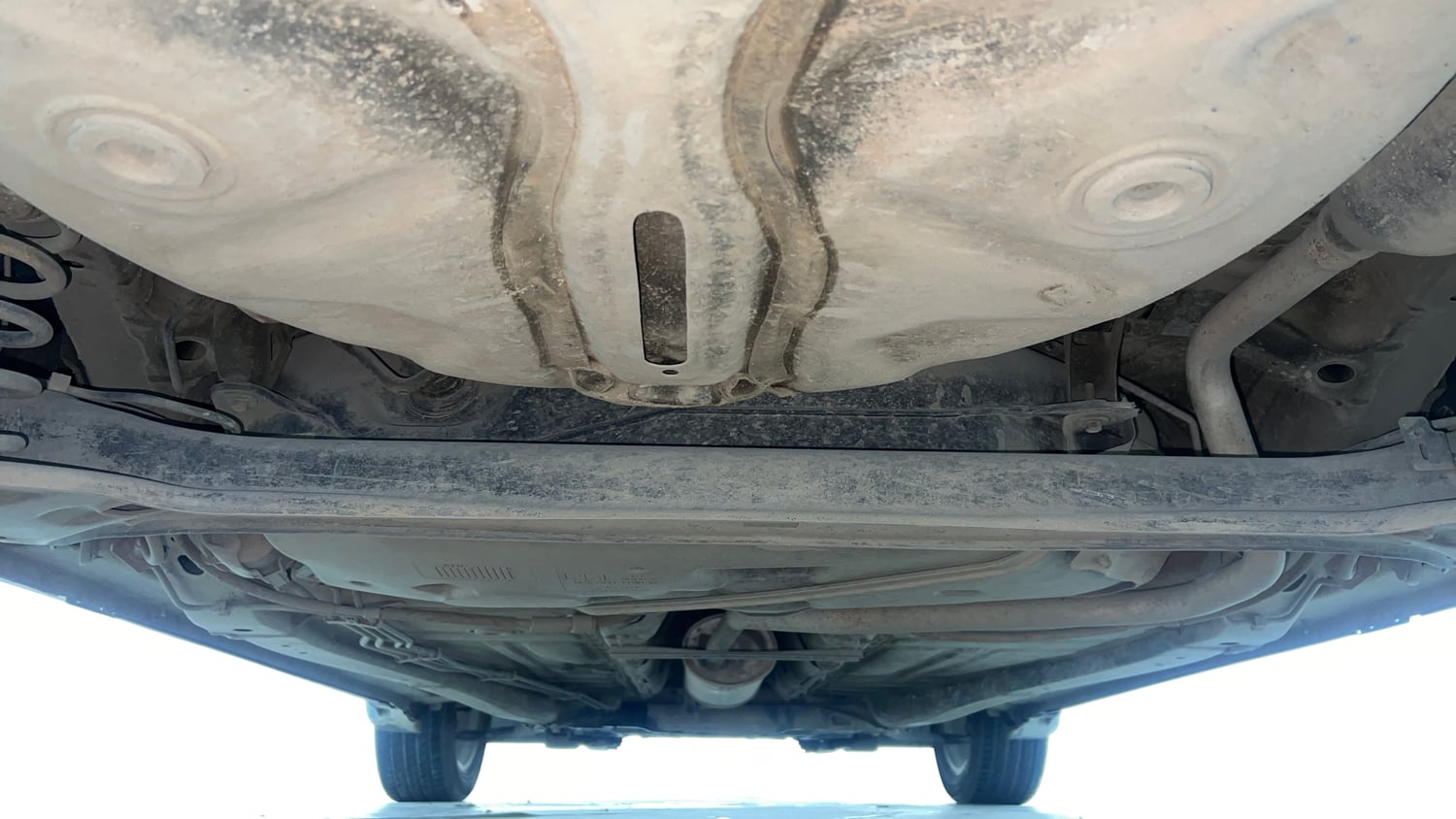 Used 2019 Maruti Suzuki Baleno Zeta Petrol Manual extra REAR UNDERBODY VIEW (TAKEN FROM REAR)