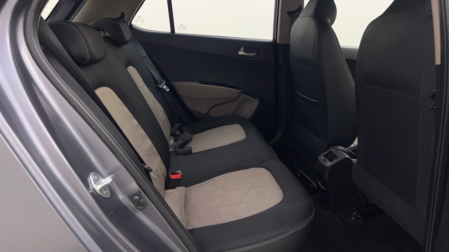 Used 2015 Hyundai Grand i10 Asta 1.2 Kappa VTVT Petrol Manual interior RIGHT SIDE REAR DOOR CABIN VIEW