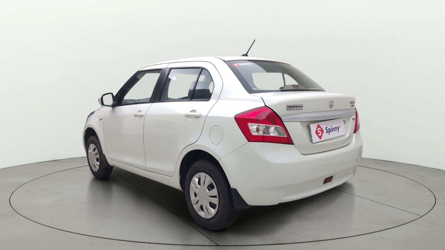 Used 2014 Maruti Suzuki Swift Dzire VXI Petrol Manual exterior LEFT FRONT CORNER VIEW