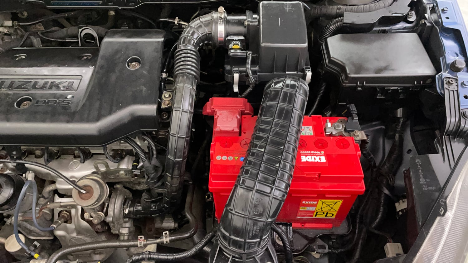 Used 2018 Maruti Suzuki S-Cross Alpha 1.3 Diesel Manual engine ENGINE LEFT SIDE VIEW