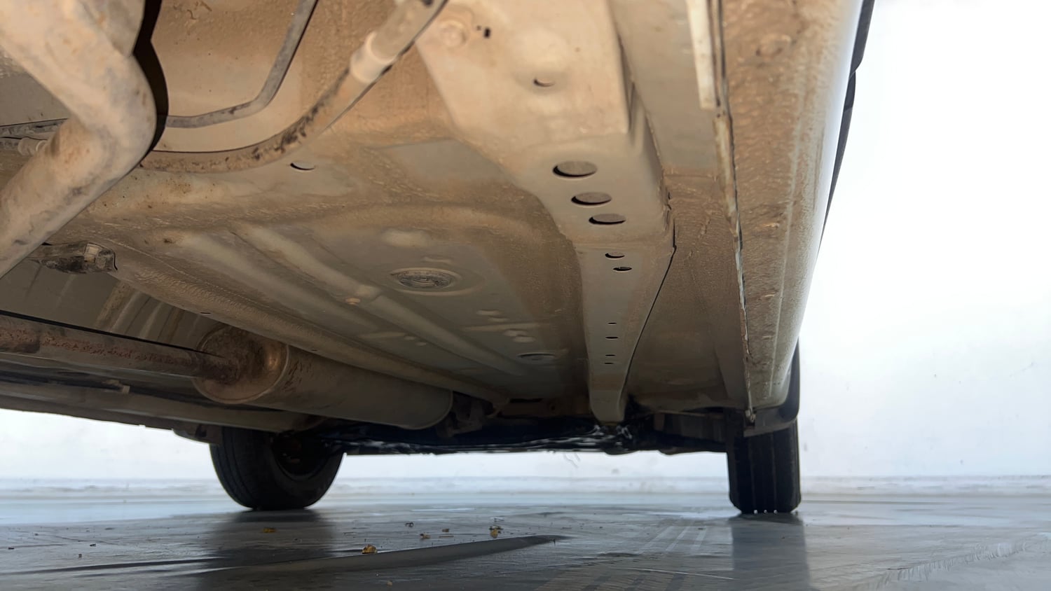 Used 2020 Maruti Suzuki Wagon R 1.0 VXi 1.0 AMT Petrol Automatic extra REAR RIGHT UNDERBODY VIEW