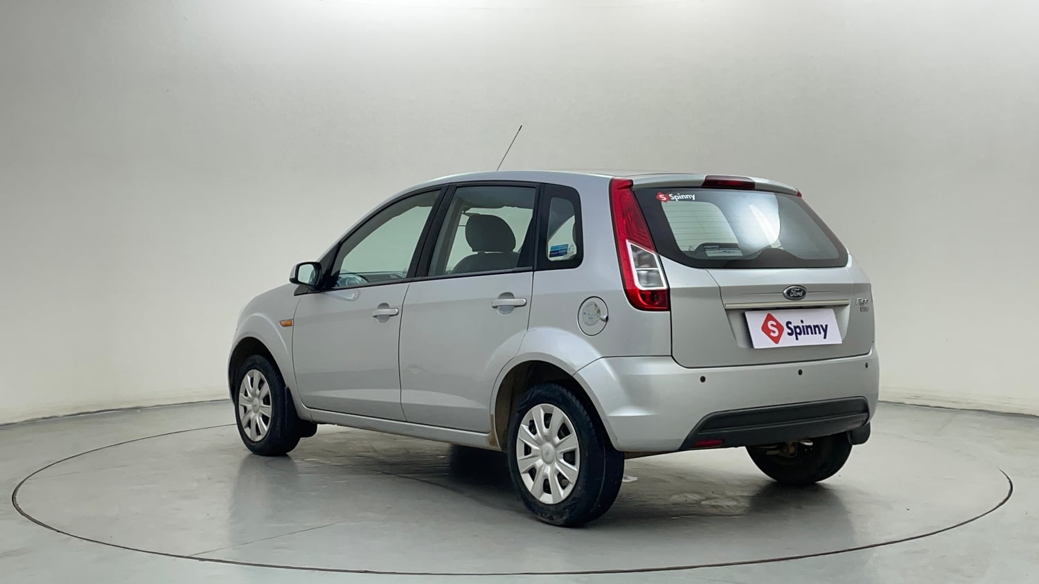 Used 2014 Ford Figo Duratorq Diesel ZXI 1.4 Diesel Manual exterior LEFT REAR CORNER VIEW