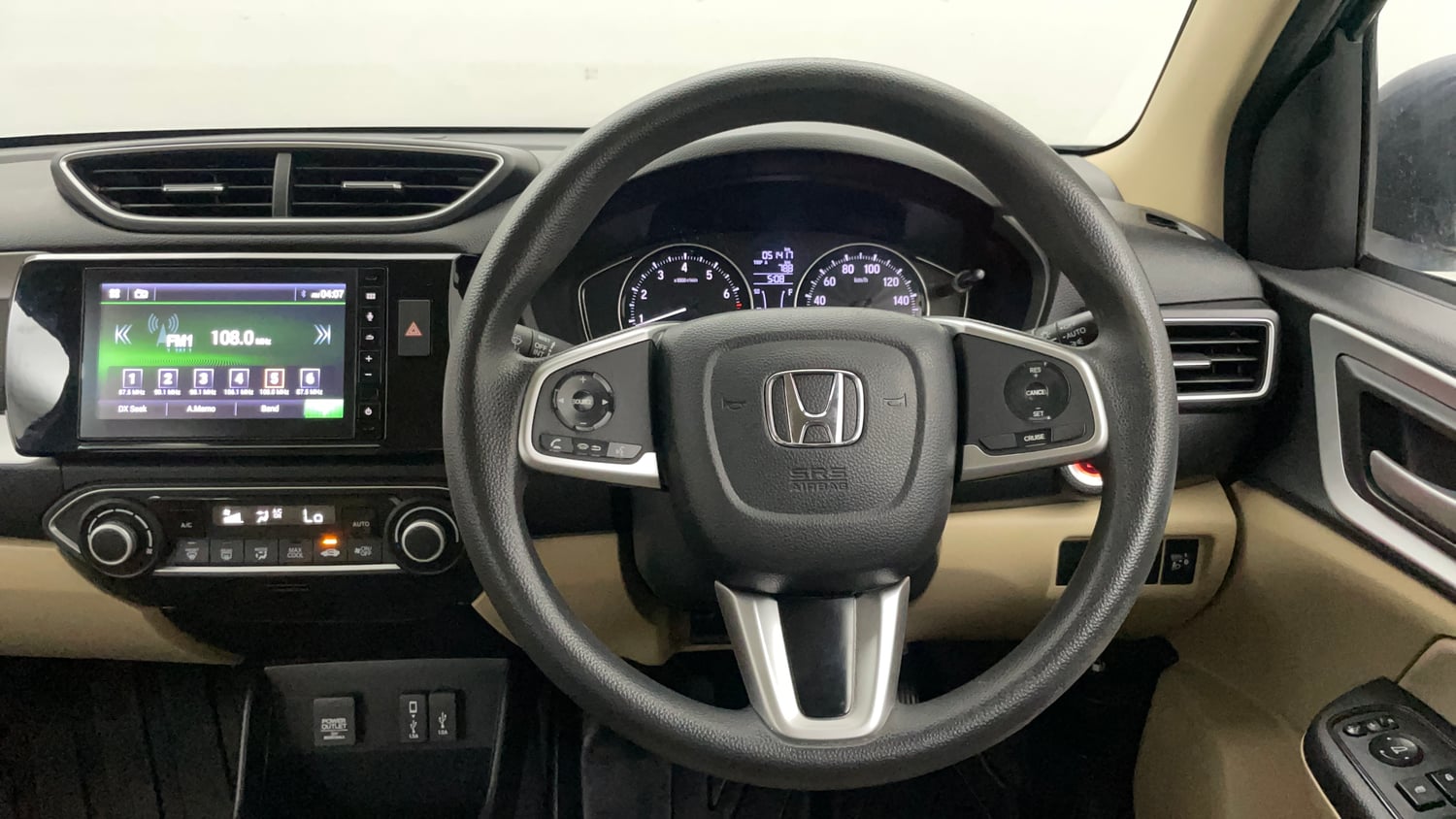Used 2023 Honda Amaze VX MT 1.2 Petrol Petrol Manual interior STEERING VIEW