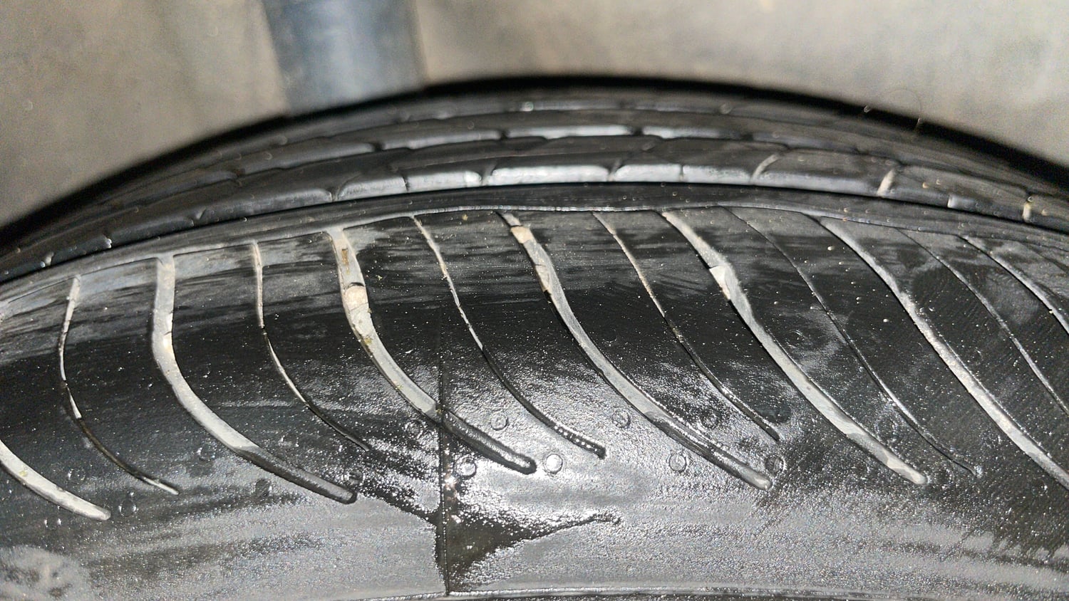 Used 2019 Honda WR-V VX MT Petrol Petrol Manual tyres RIGHT REAR TYRE TREAD VIEW