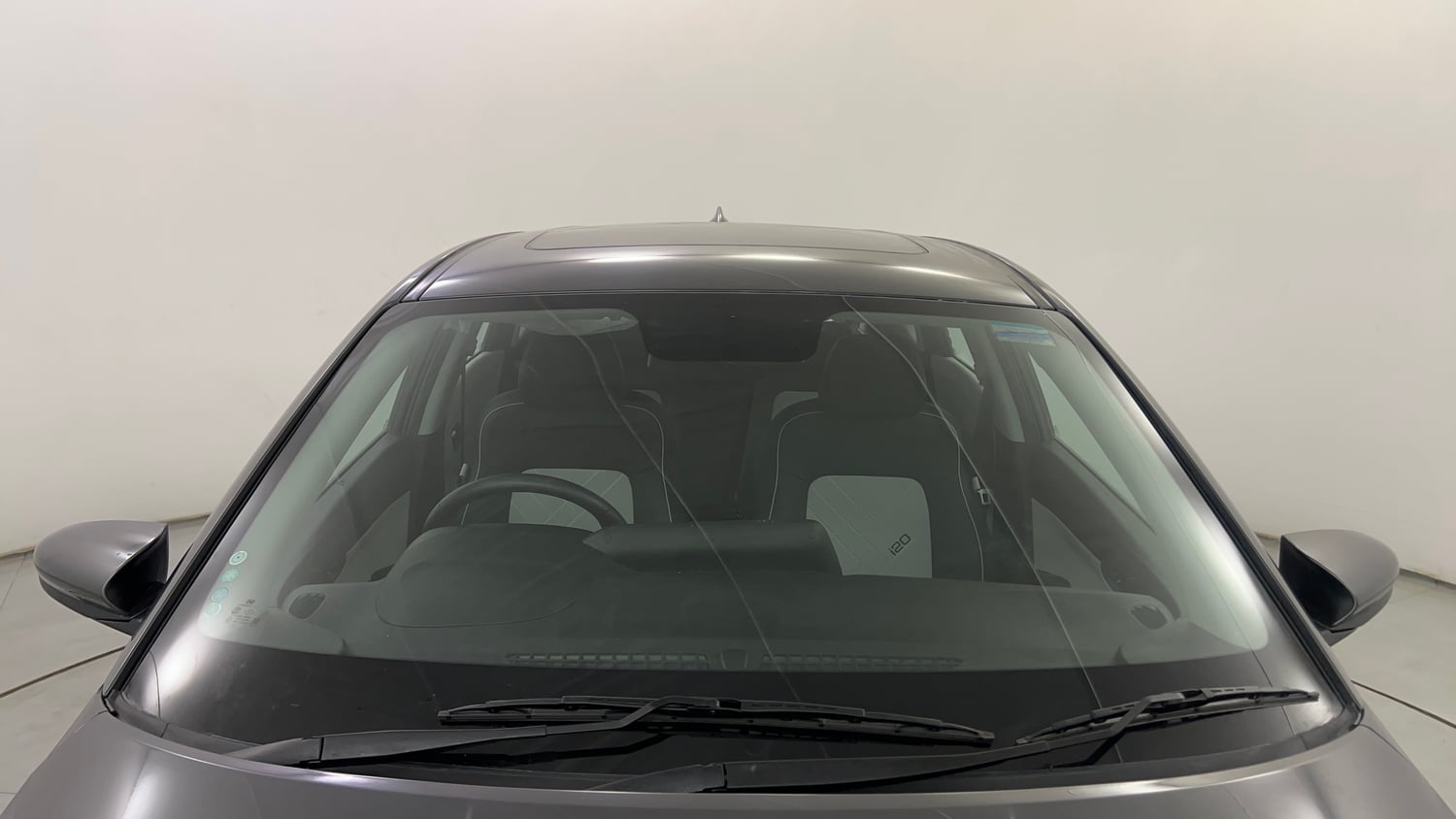 Used 2025 Hyundai New i20 Asta (O) 1.2 IVT Petrol Automatic exterior FRONT WINDSHIELD VIEW