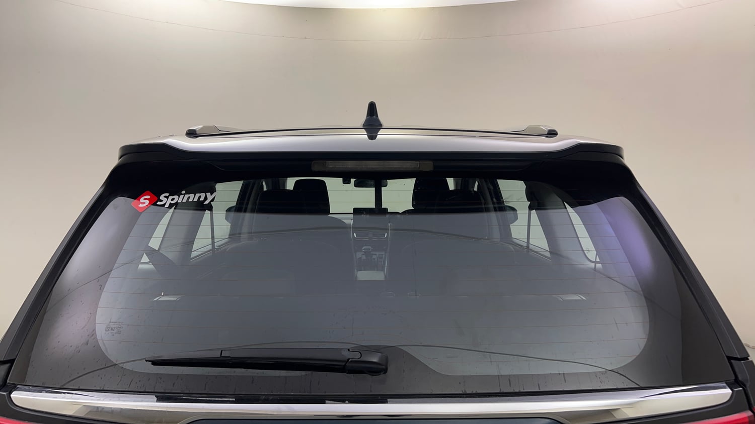 Used 2024 Toyota Innova Hycross GX (O) 7 STR Petrol Automatic exterior BACK WINDSHIELD VIEW