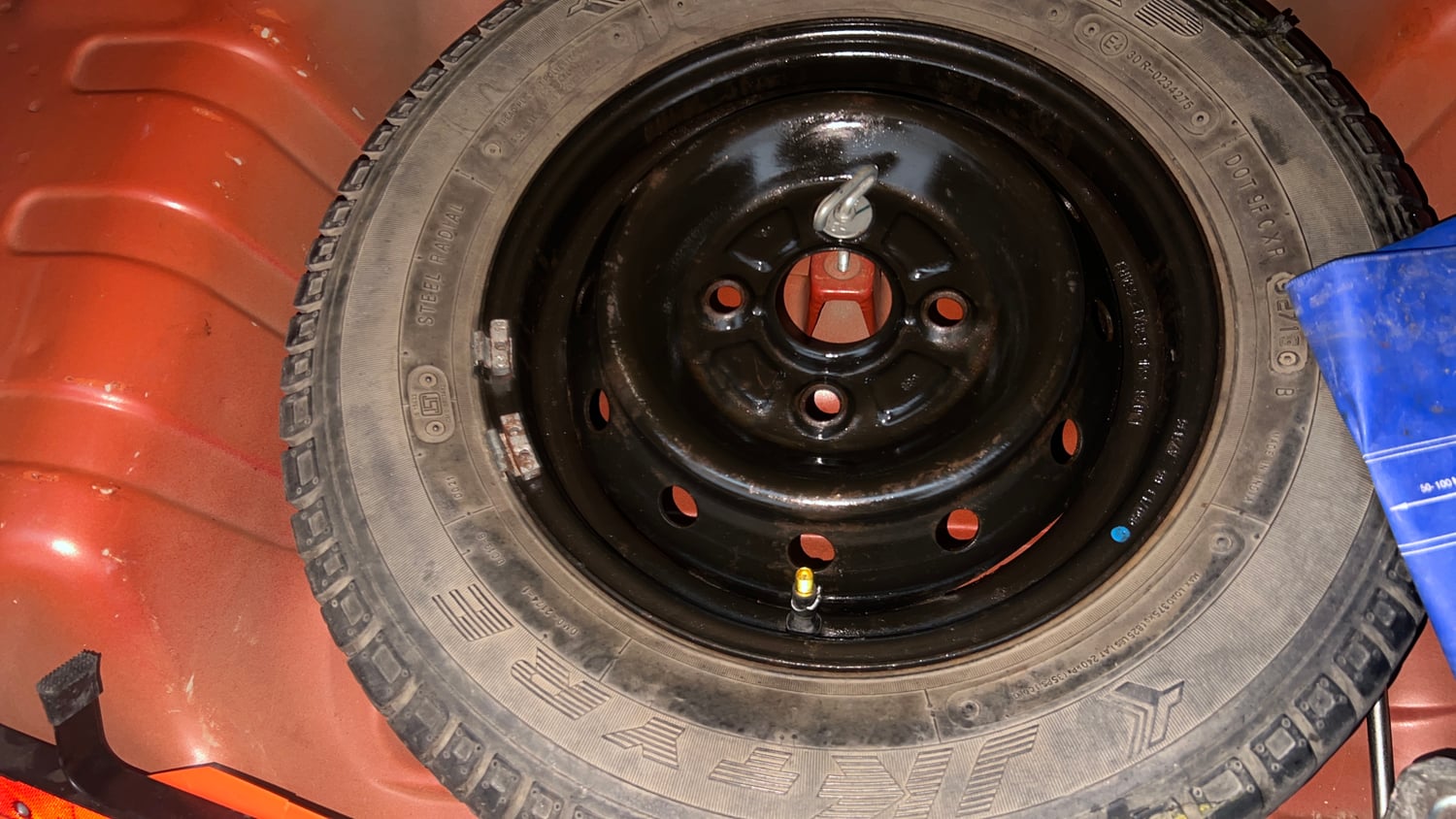 Used 2013 Maruti Suzuki Alto 800 Lxi Petrol Manual tyres SPARE TYRE VIEW