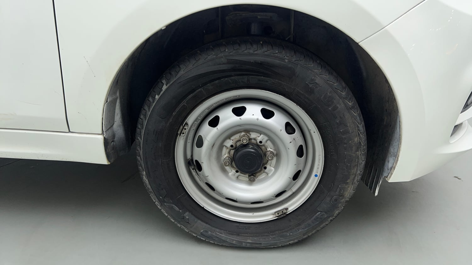 Used 2025 Tata Tiago XE Petrol Manual tyres RIGHT FRONT TYRE RIM VIEW