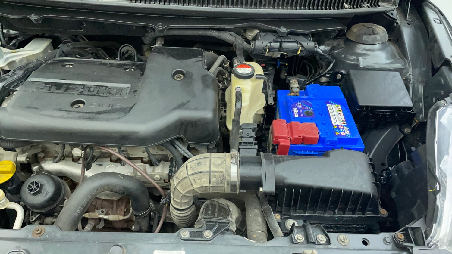 Used 2017 Maruti Suzuki Baleno Delta 1.3 Diesel Manual engine ENGINE LEFT SIDE VIEW