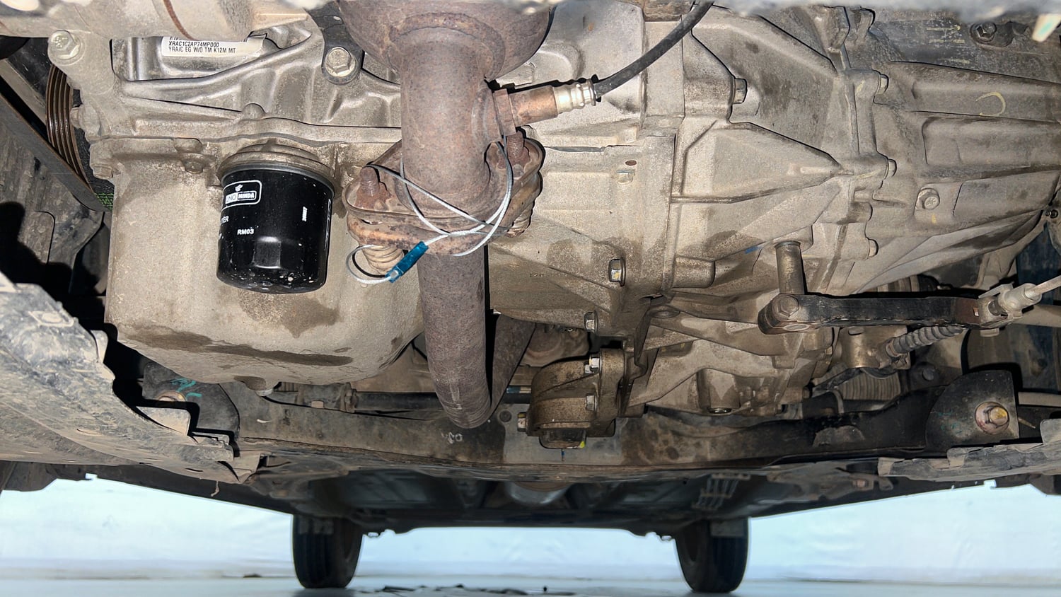 Used 2018 Maruti Suzuki Baleno Delta 1.2 Petrol Manual extra FRONT LEFT UNDERBODY VIEW