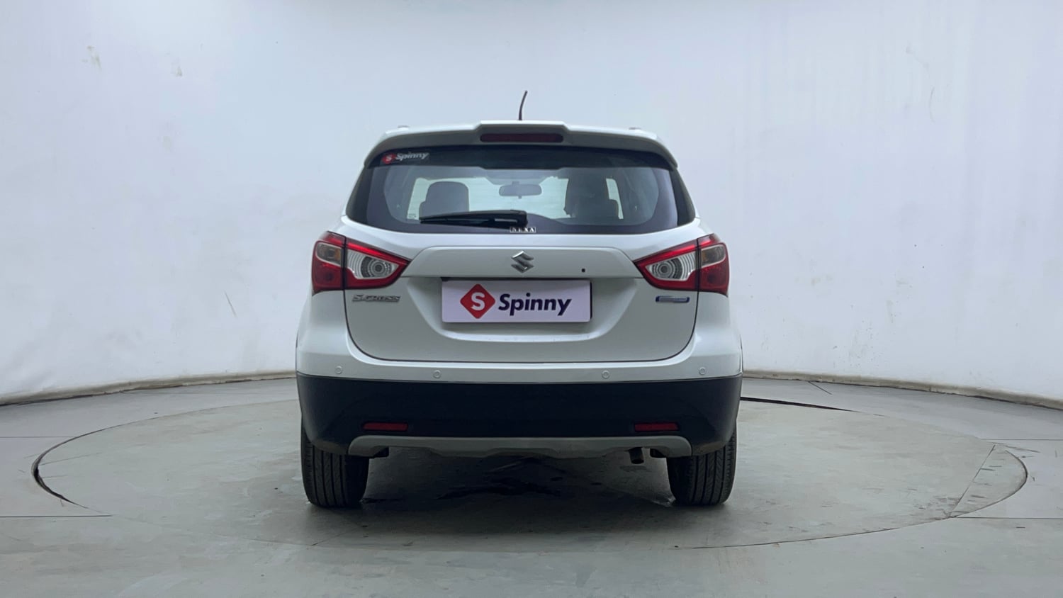 Used 2021 Maruti Suzuki S-Cross Zeta AT Petrol Automatic exterior BACK VIEW