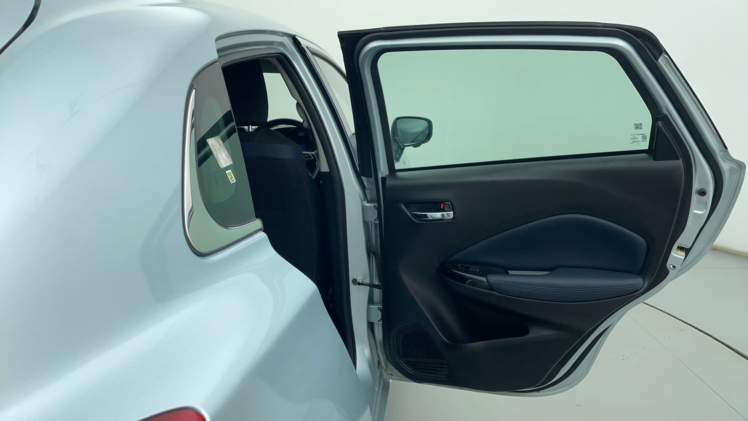 Used 2023 Maruti Suzuki Baleno Alpha AGS Petrol Automatic interior RIGHT REAR DOOR OPEN VIEW