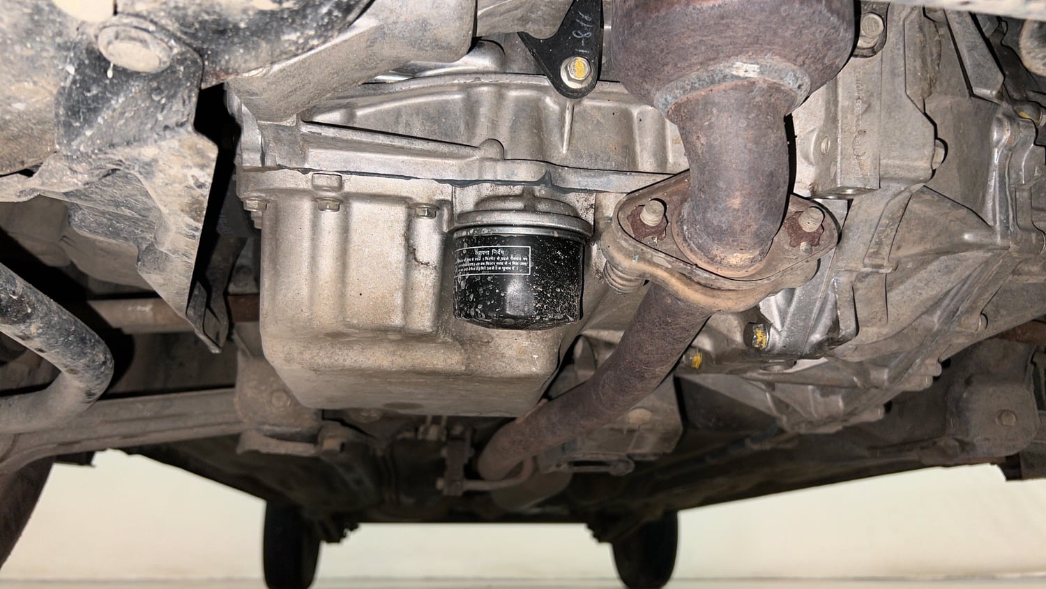 Used 2016 Maruti Suzuki Alto K10 VXi AMT Petrol Automatic extra FRONT LEFT UNDERBODY VIEW