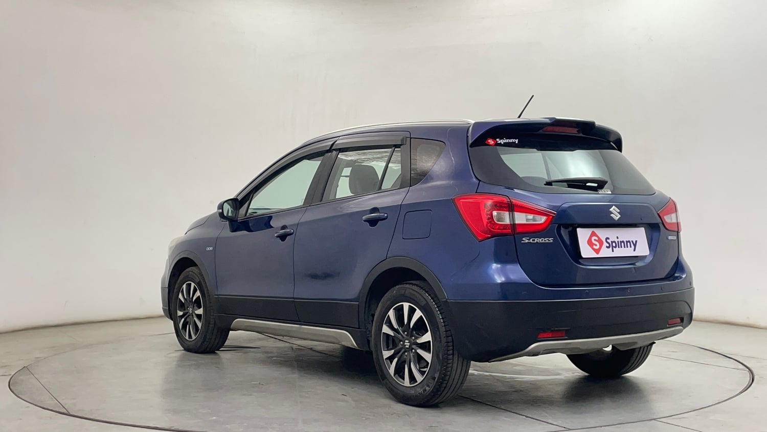 Used 2018 Maruti Suzuki S-Cross Alpha 1.3 Diesel Manual exterior LEFT REAR CORNER VIEW