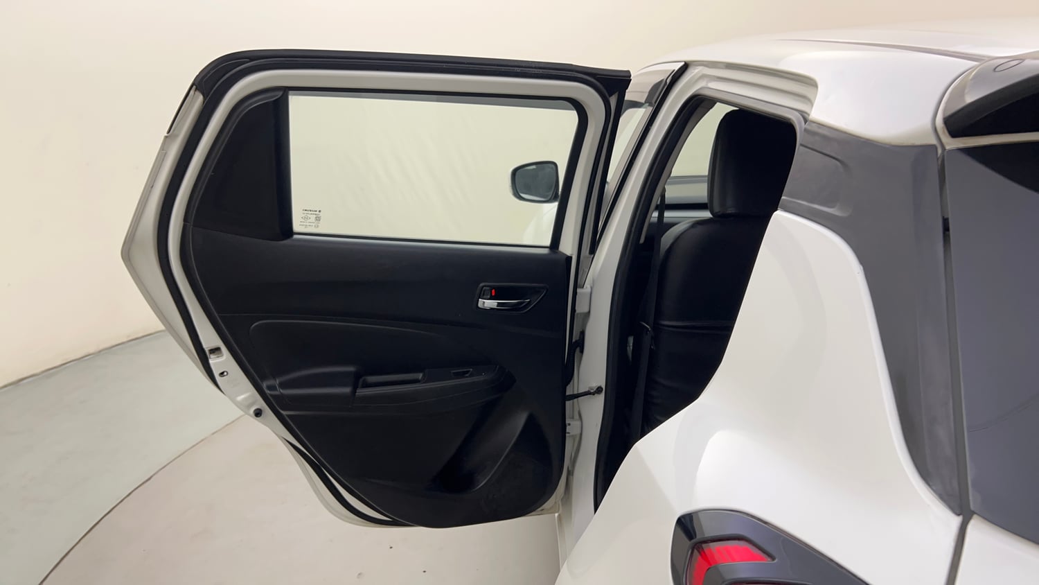 Used 2020 Maruti Suzuki Swift ZXi Plus Petrol Manual interior LEFT REAR DOOR OPEN VIEW