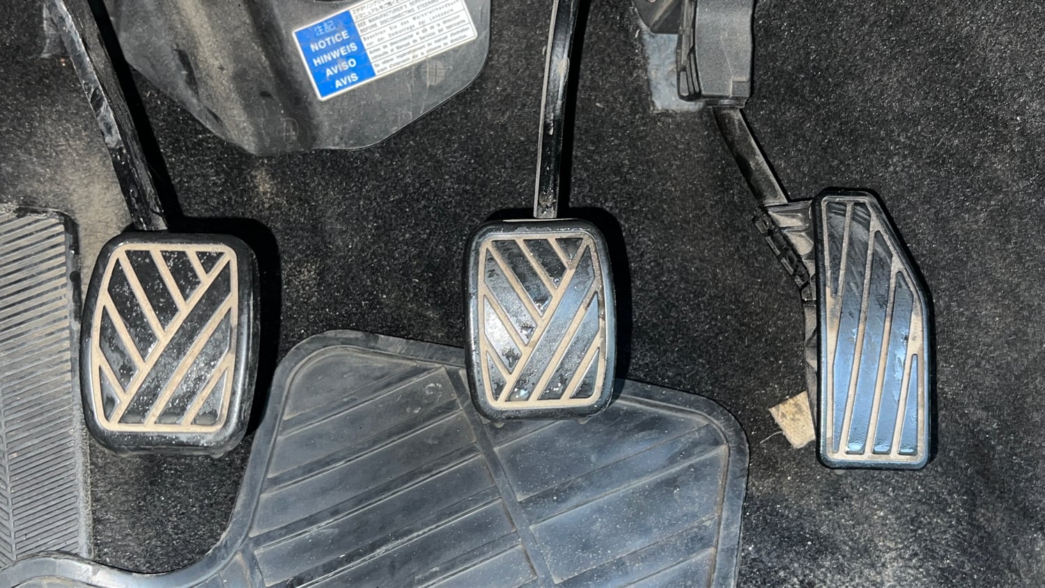 Used 2018 Maruti Suzuki Baleno Delta 1.2 Petrol Manual interior PEDALS VIEW