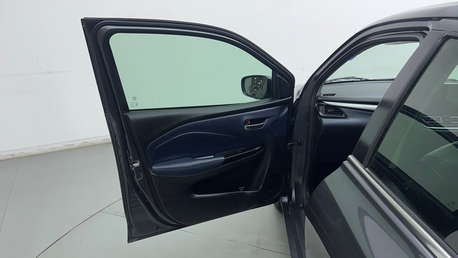 Used 2023 Maruti Suzuki Baleno Alpha MT Petrol Manual interior LEFT FRONT DOOR OPEN VIEW