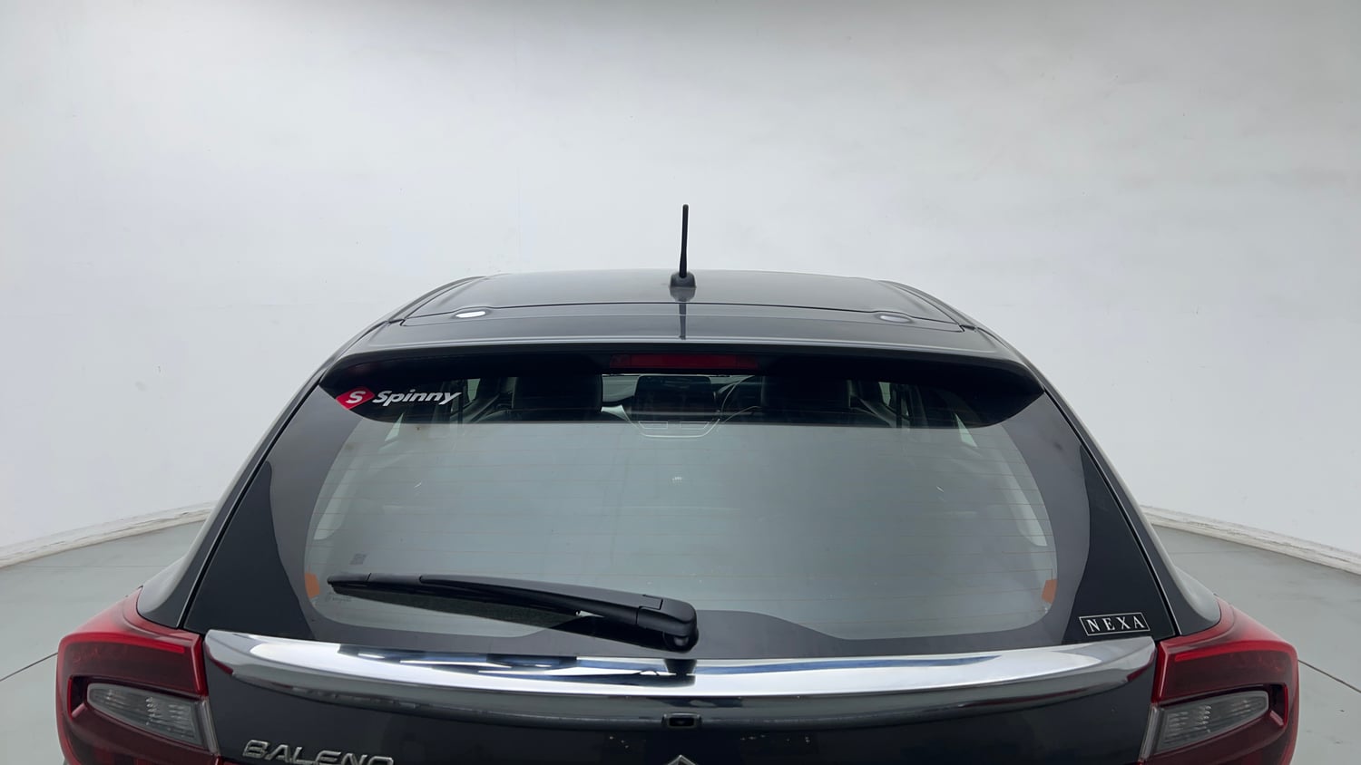 Used 2023 Maruti Suzuki Baleno Alpha MT Petrol Manual exterior BACK WINDSHIELD VIEW