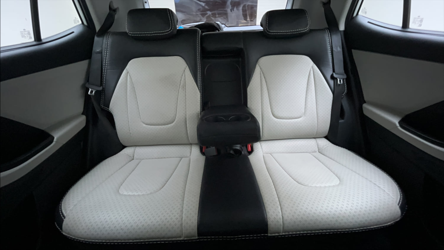 Used 2023 Hyundai Creta SX 1.5 Petrol Petrol Manual interior REAR SEAT CONDITION VIEW