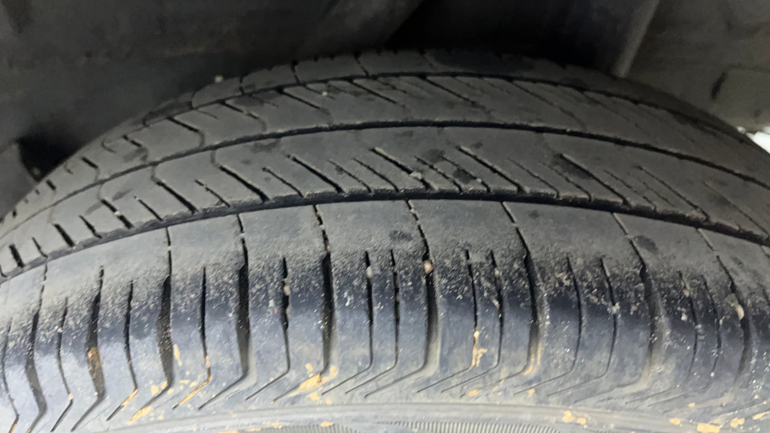 Used 2020 Honda Amaze 1.2 S MT Petrol Petrol Manual tyres LEFT REAR TYRE TREAD VIEW