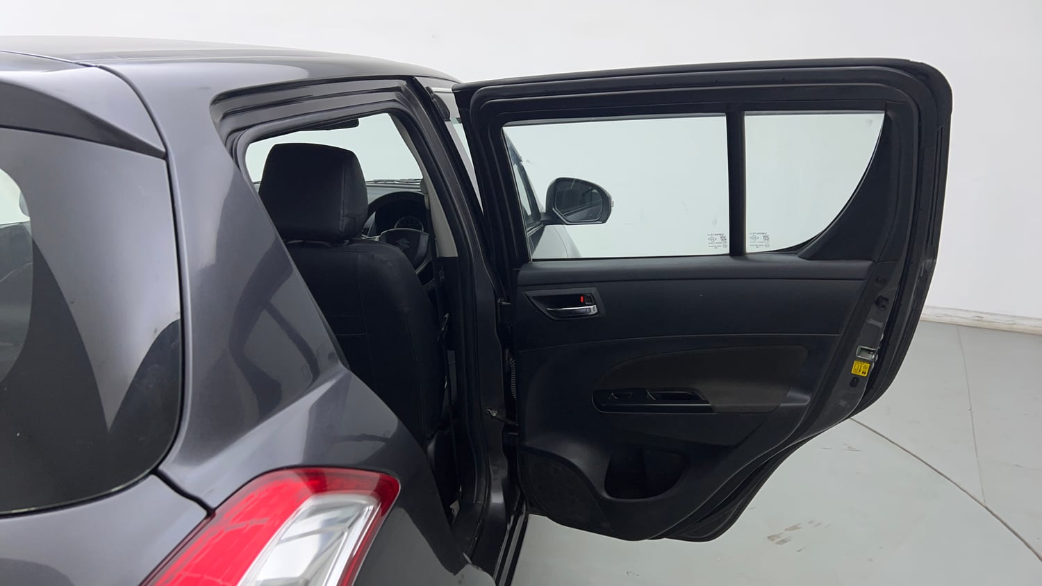Used 2016 Maruti Suzuki Swift VXi Petrol Manual interior RIGHT REAR DOOR OPEN VIEW