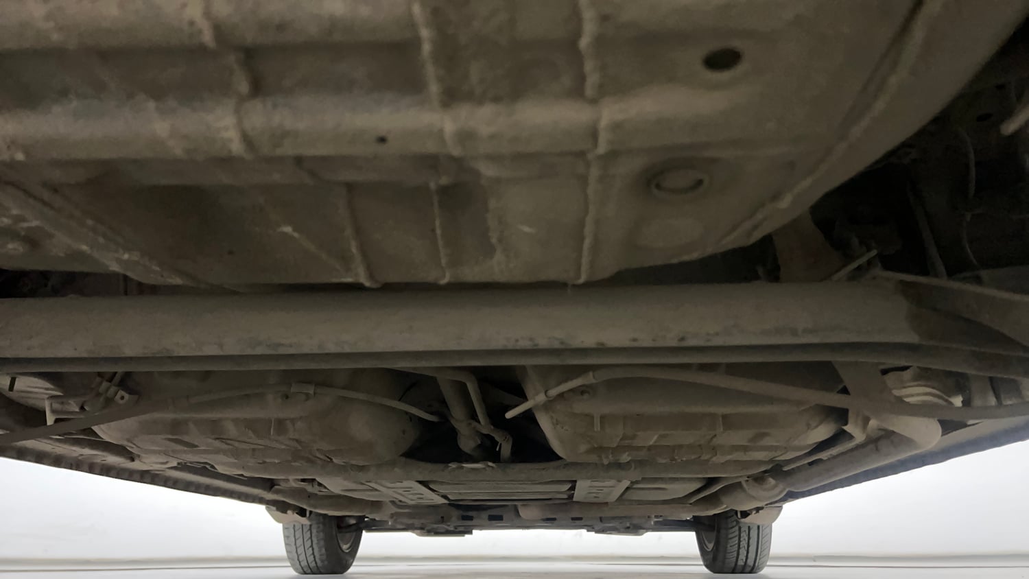Used 2016 Honda Jazz VX Petrol Petrol Manual extra REAR UNDERBODY VIEW (TAKEN FROM REAR)