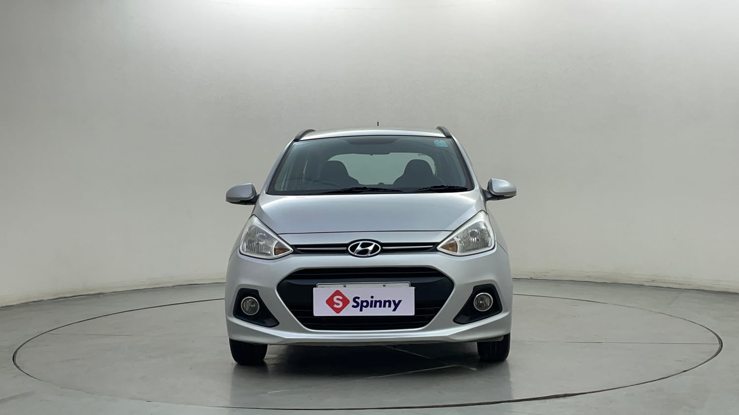 Used 2015 Hyundai Grand i10 Sportz 1.2 Kappa VTVT Petrol Manual exterior FRONT VIEW