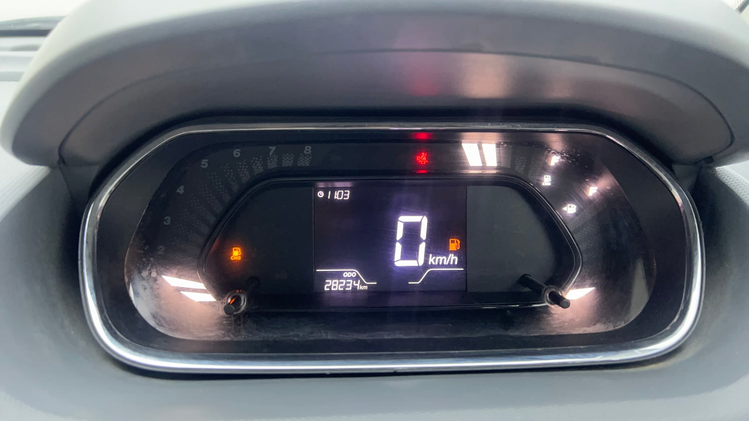 Used 2024 Tata Tigor XM iCNG Cng Manual interior CLUSTERMETER VIEW