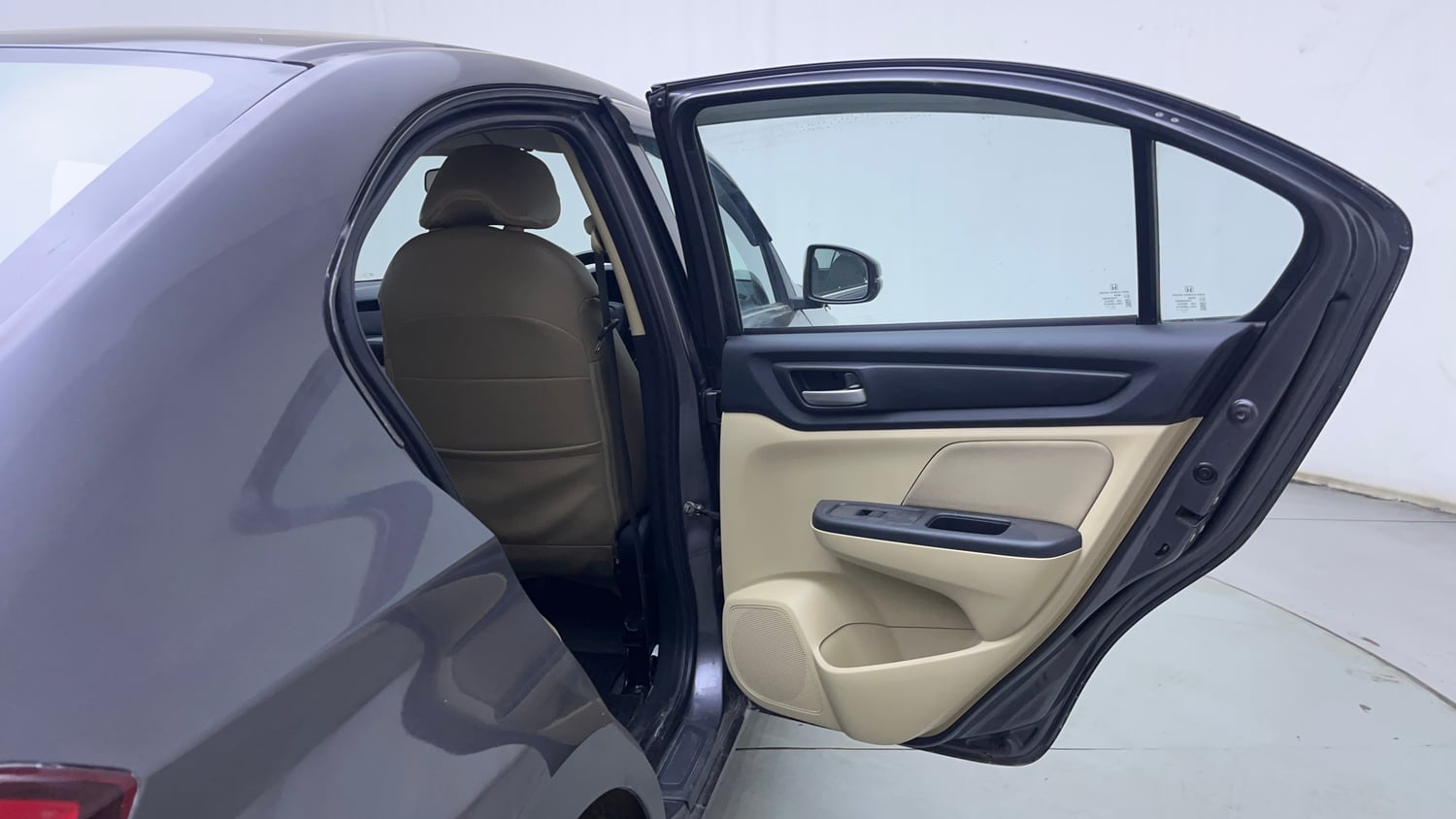 Used 2020 Honda Amaze 1.2 S MT Petrol Petrol Manual interior RIGHT REAR DOOR OPEN VIEW
