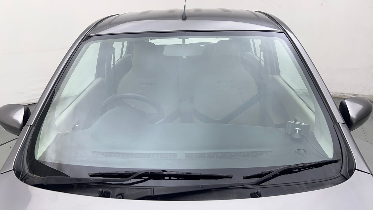 Used 2018 Maruti Suzuki Celerio ZXi (O) AMT Petrol Automatic exterior FRONT WINDSHIELD VIEW