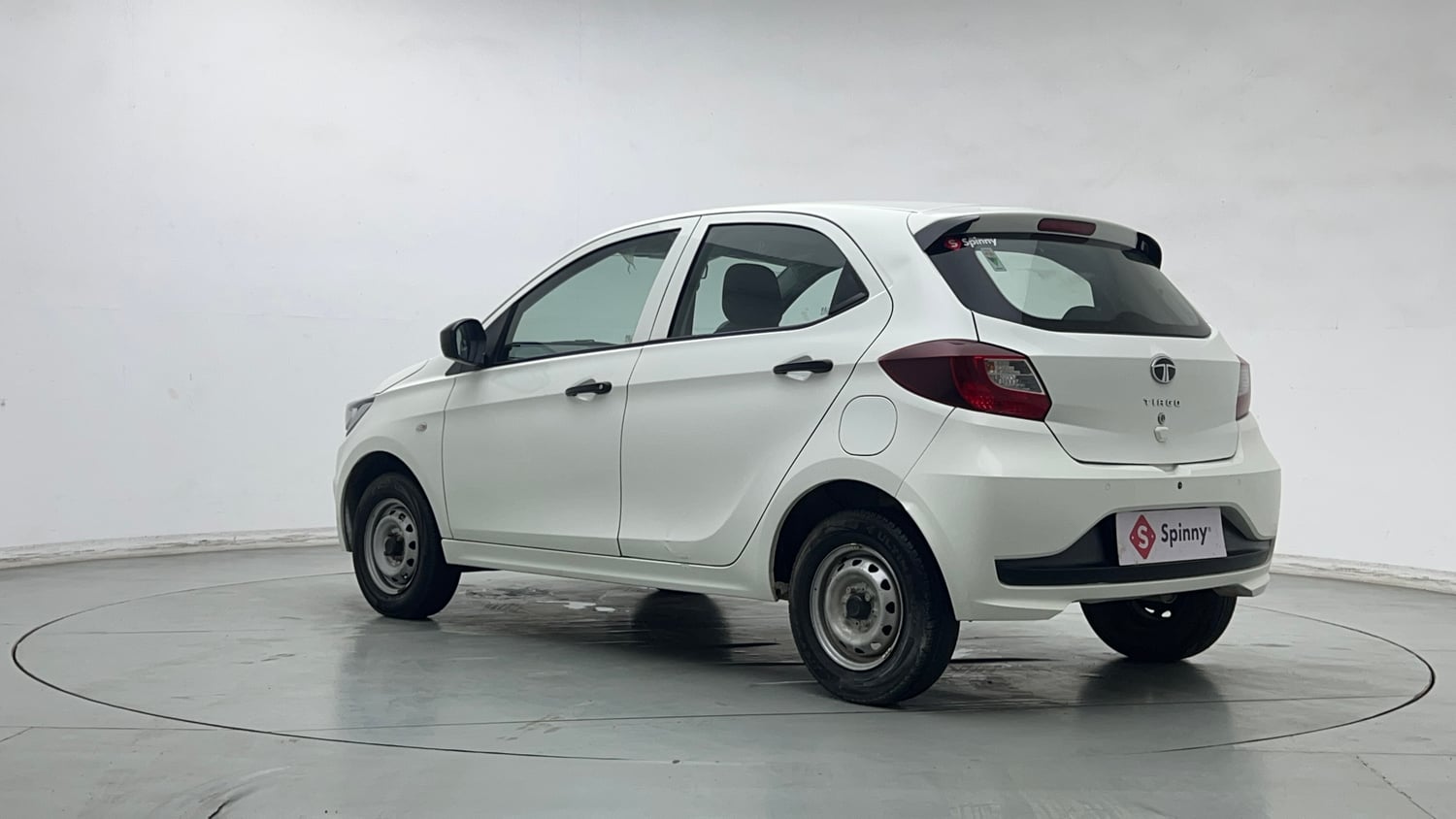 Used 2025 Tata Tiago XE Petrol Manual exterior LEFT REAR CORNER VIEW