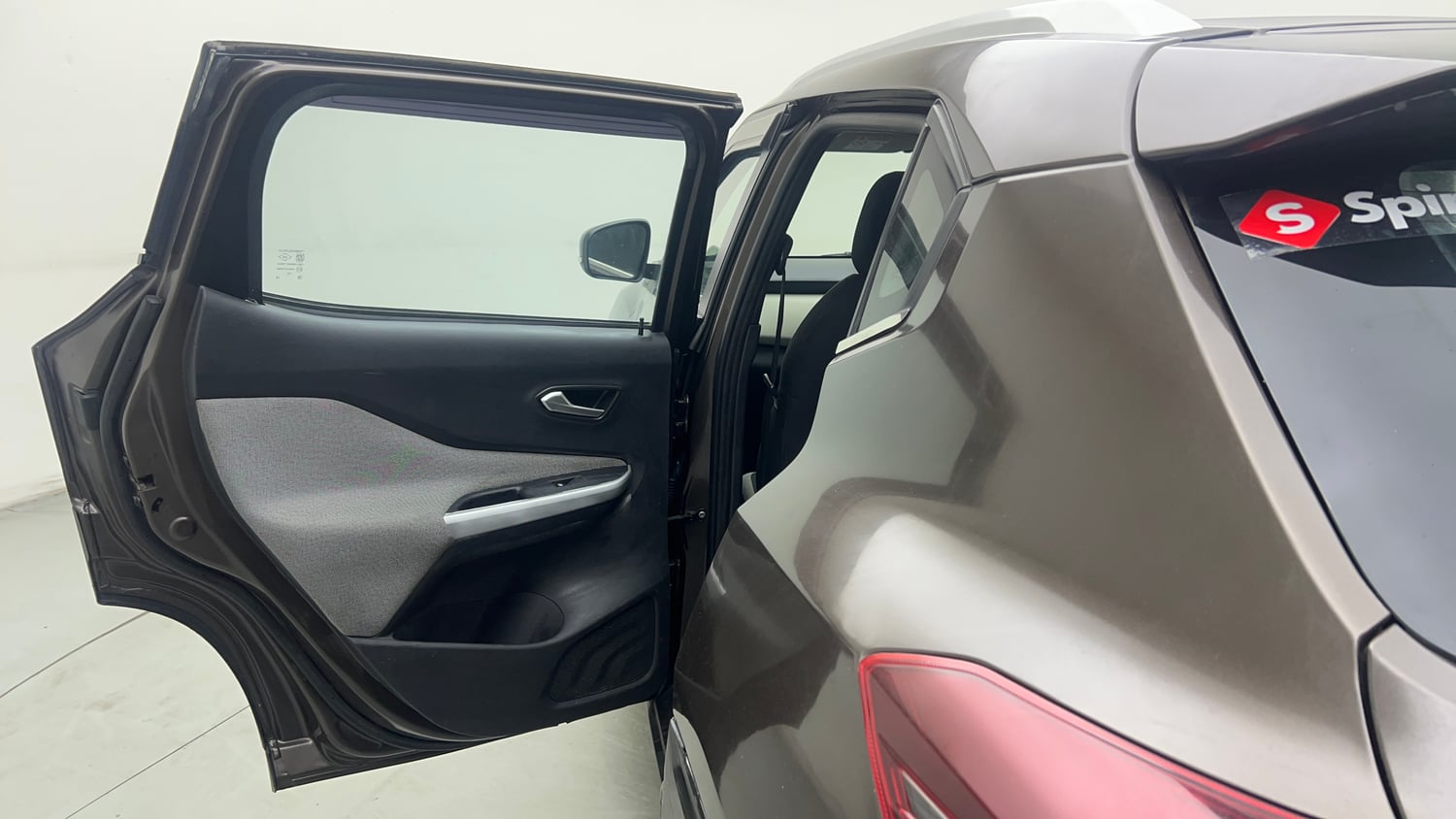 Used 2021 Nissan Magnite XV Turbo Petrol Manual interior LEFT REAR DOOR OPEN VIEW