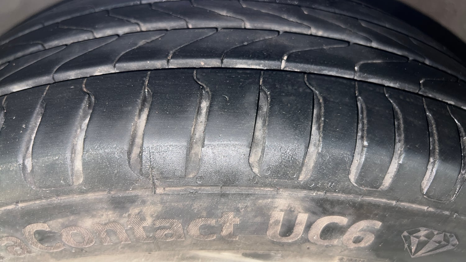 Used 2021 Honda City ZX CVT Petrol Petrol Automatic tyres LEFT FRONT TYRE TREAD VIEW