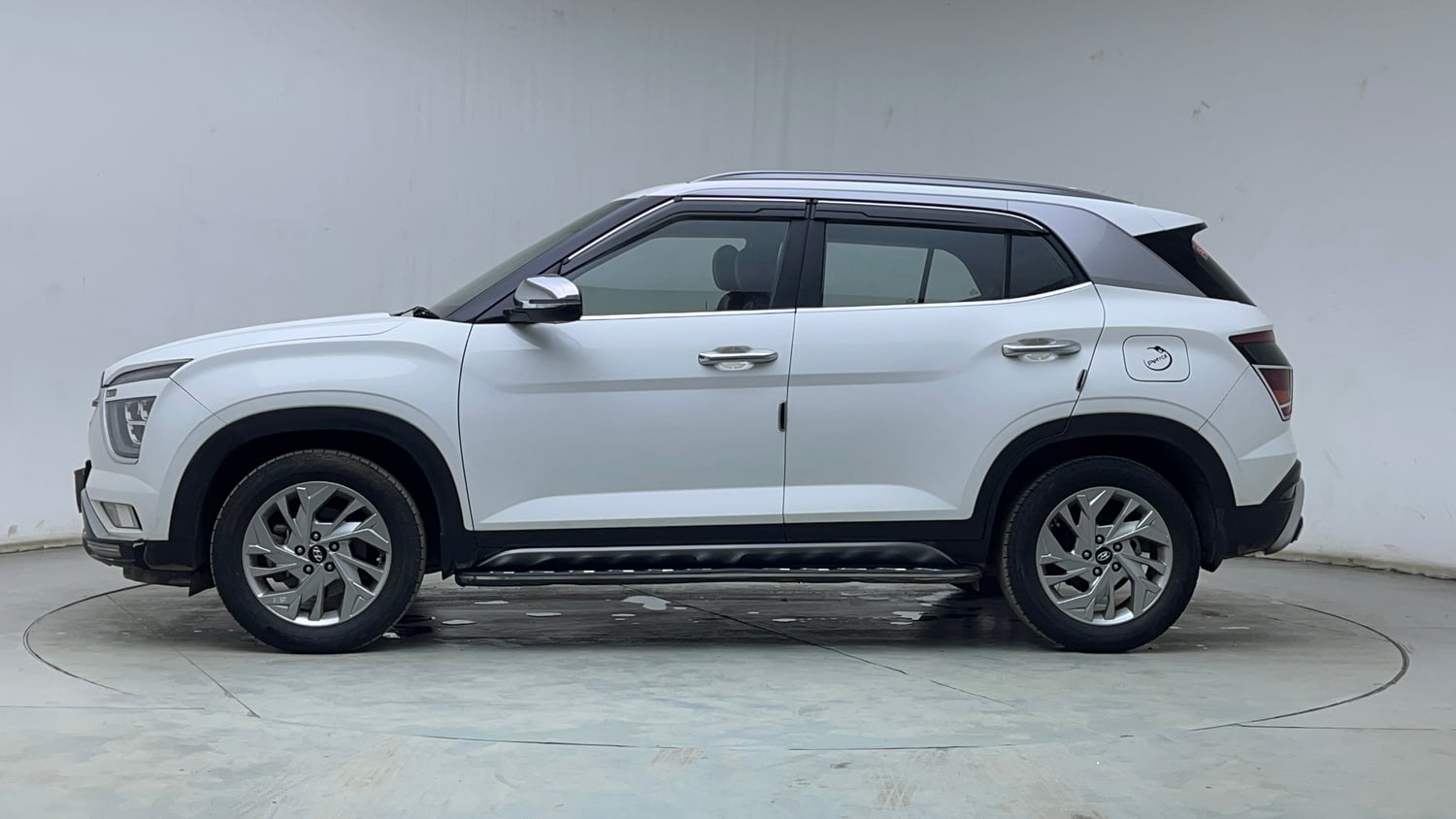 Used 2023 Hyundai Creta SX 1.5 Petrol Petrol Manual exterior LEFT SIDE VIEW