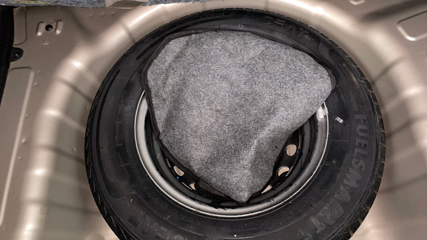Used 2022 Hyundai Santro Sportz Petrol Manual tyres SPARE TYRE VIEW