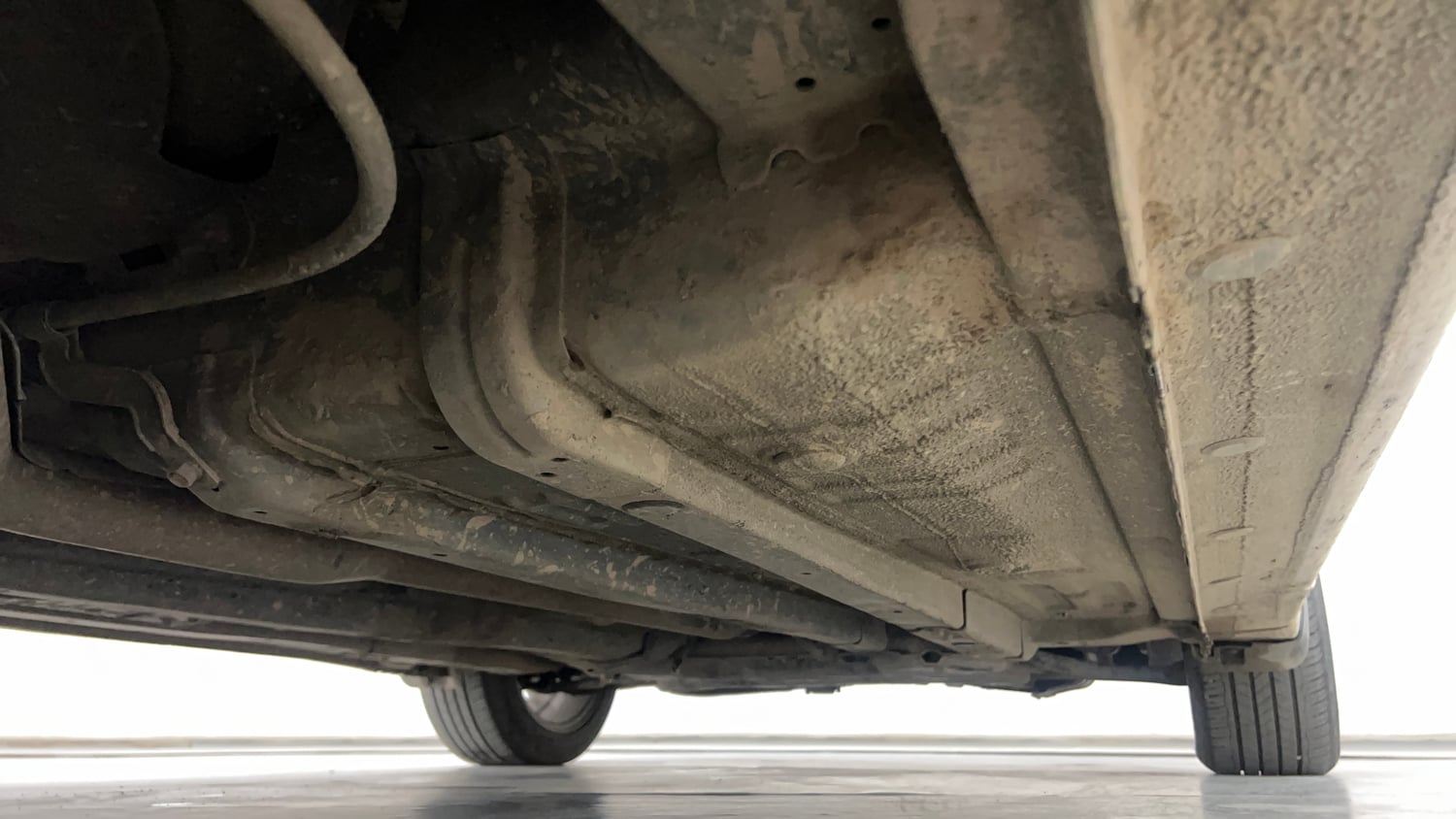 Used 2016 Hyundai Verna 1.6 CRDI S AT Diesel Automatic extra REAR RIGHT UNDERBODY VIEW