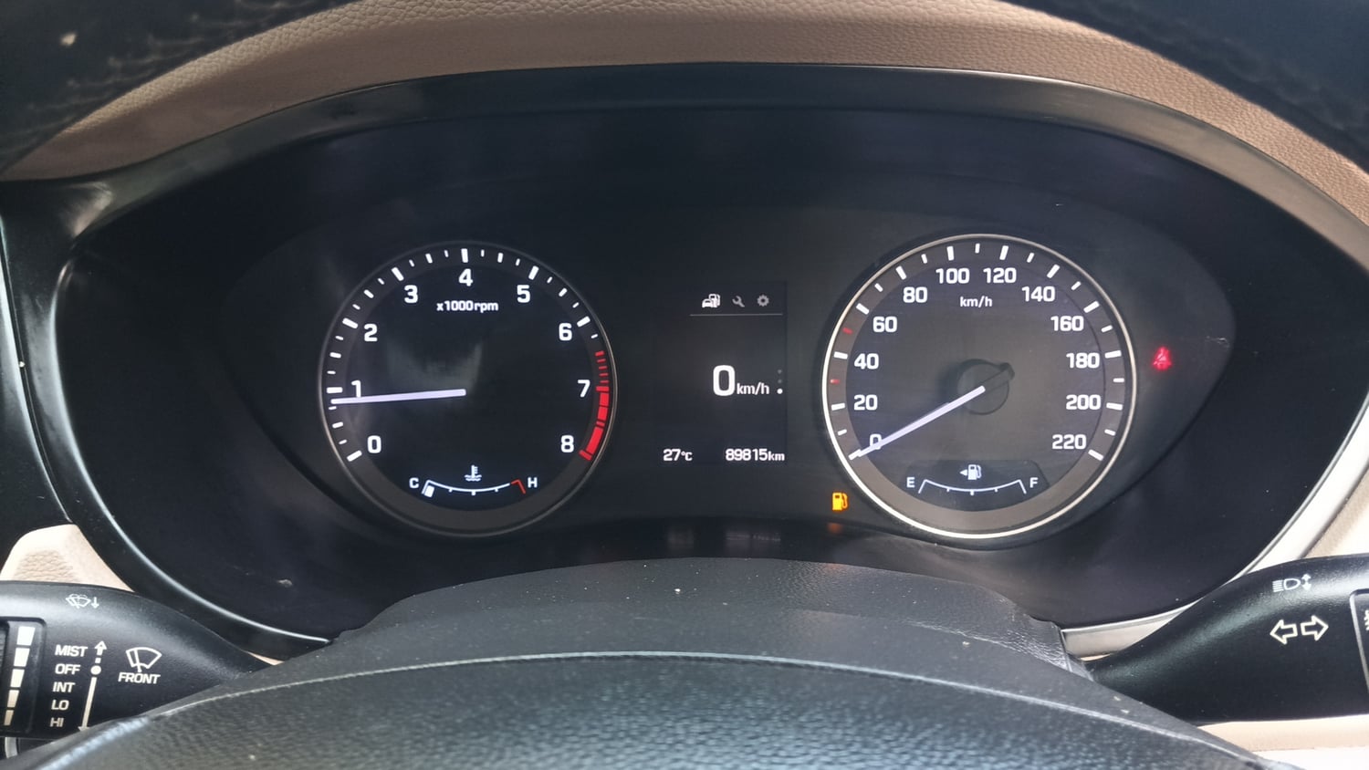 Used 2015 Hyundai Elite i20 Asta 1.2 Petrol Manual interior CLUSTERMETER VIEW