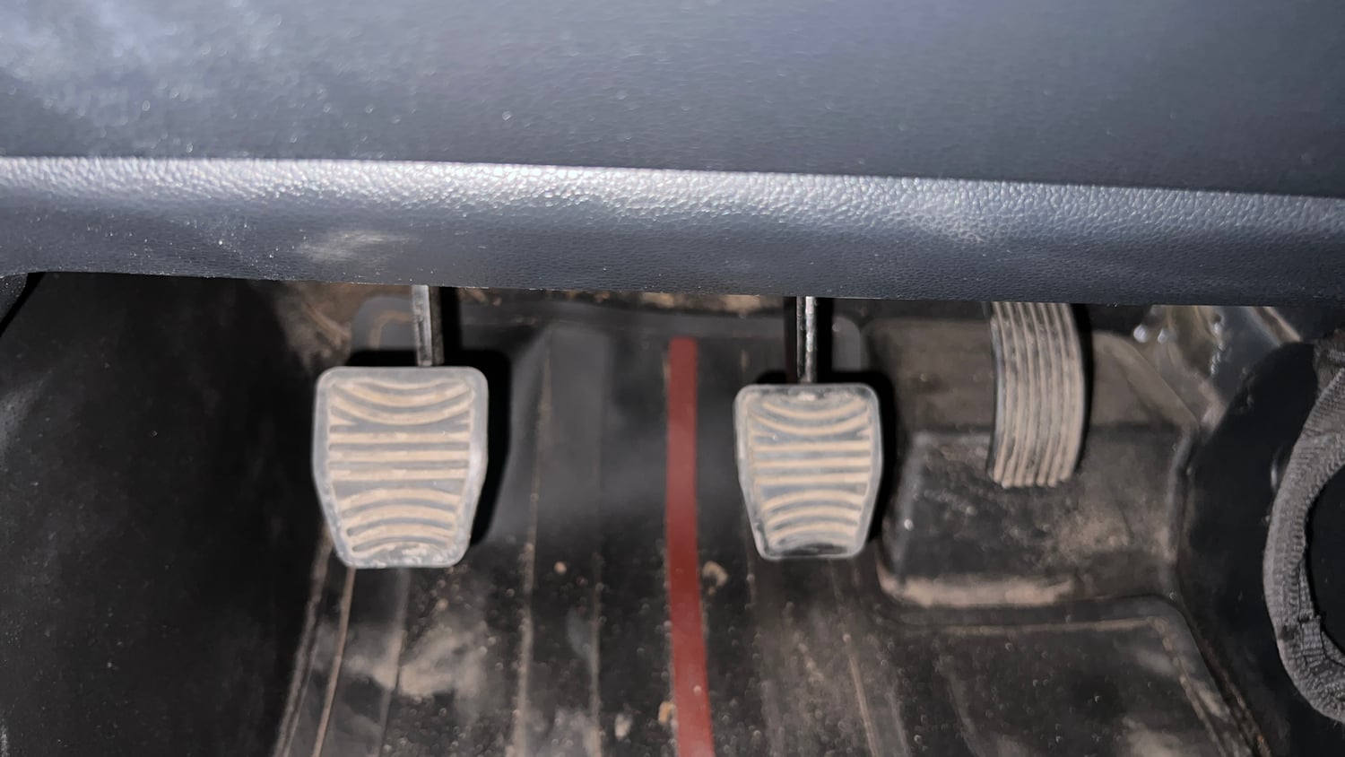 Used 2023 mahindra Thar LX Hard Top Petrol MT 4WD Petrol Manual interior PEDALS VIEW
