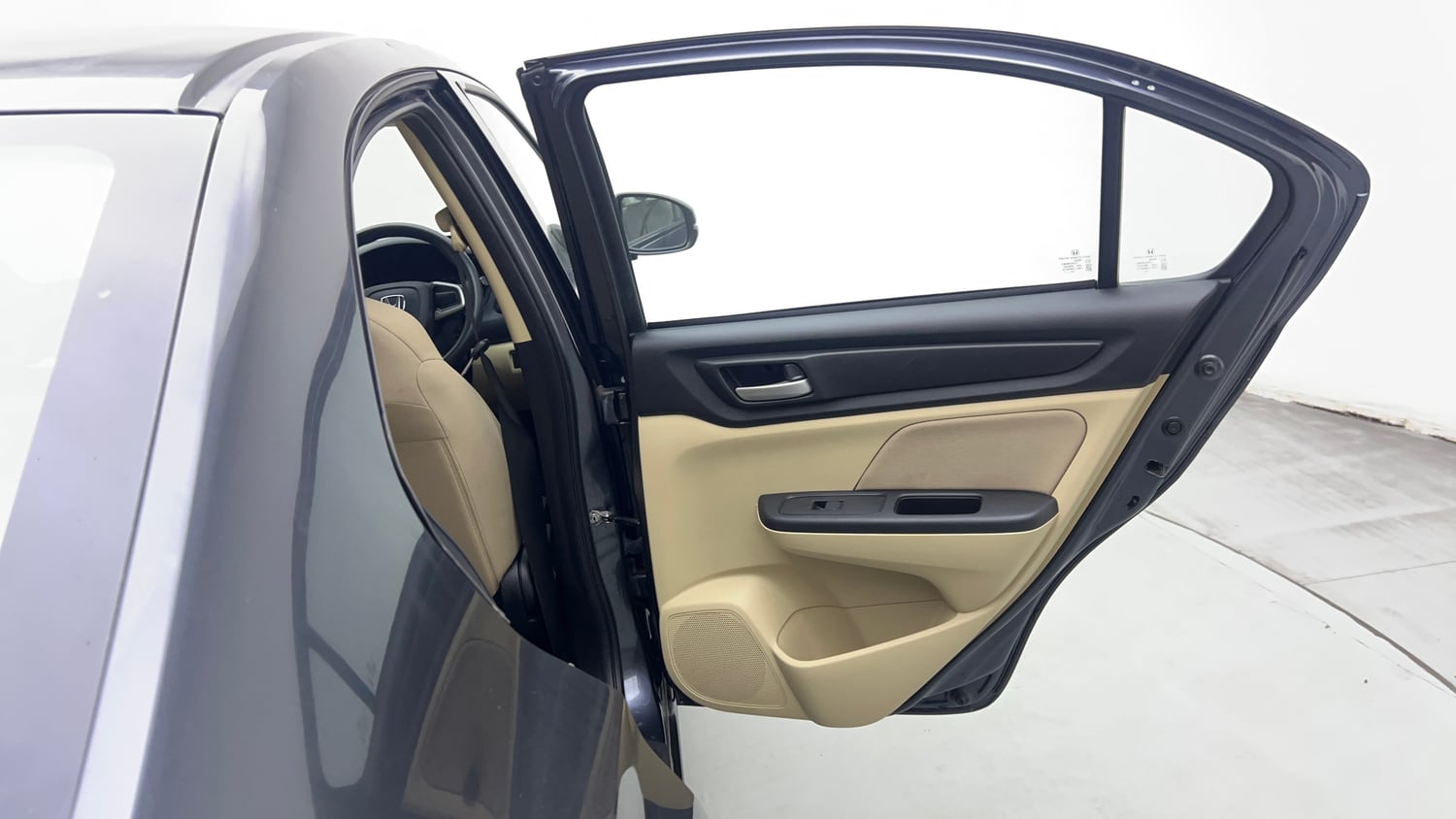 Used 2022 Honda Amaze S MT 1.2 Petrol Petrol Manual interior RIGHT REAR DOOR OPEN VIEW