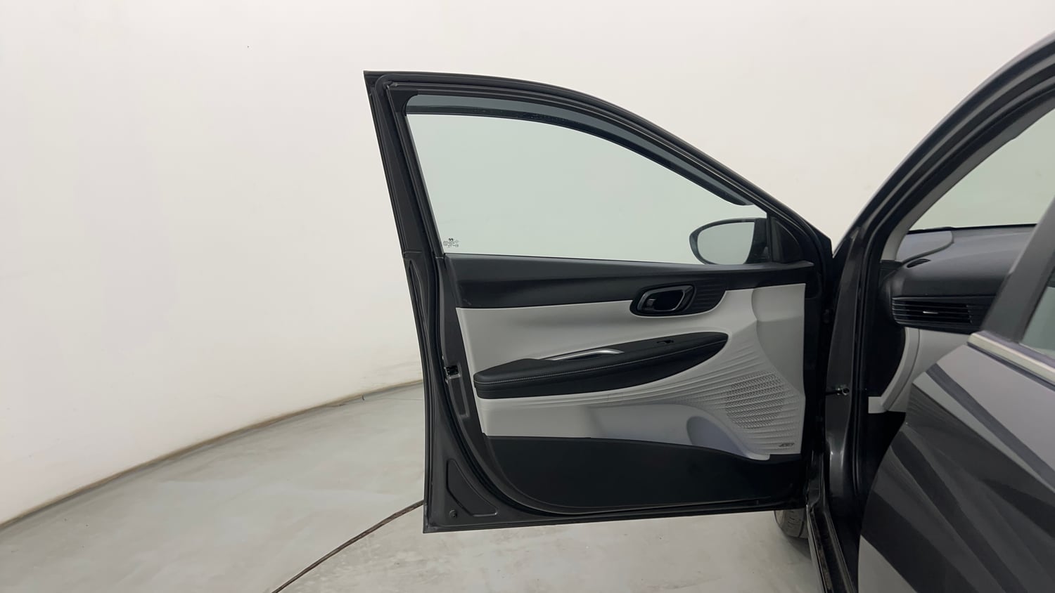 Used 2025 Hyundai New i20 Asta (O) 1.2 IVT Petrol Automatic interior LEFT FRONT DOOR OPEN VIEW