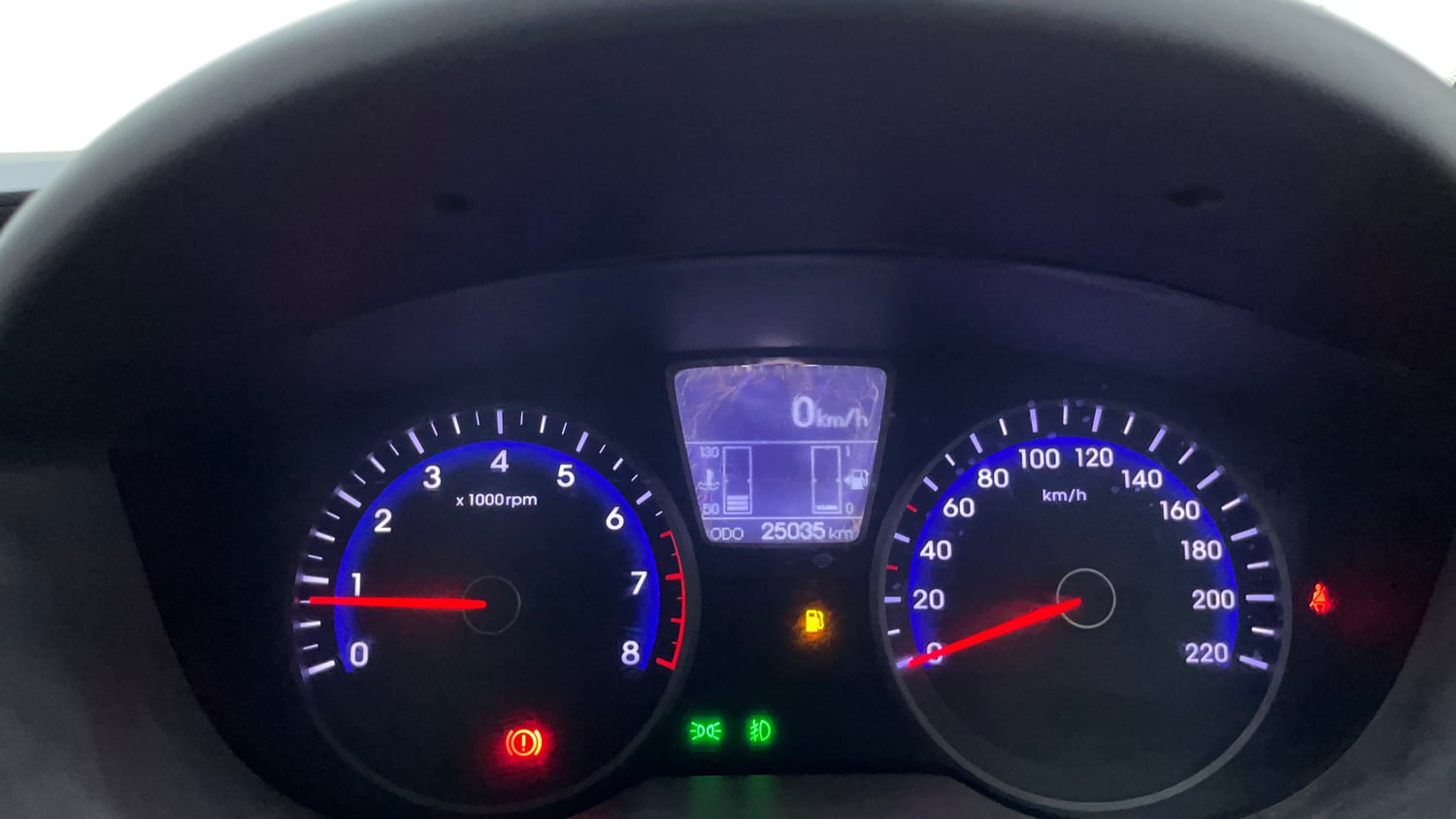 Used 2012 Hyundai i20 Asta 1.2 Petrol Manual interior CLUSTERMETER VIEW