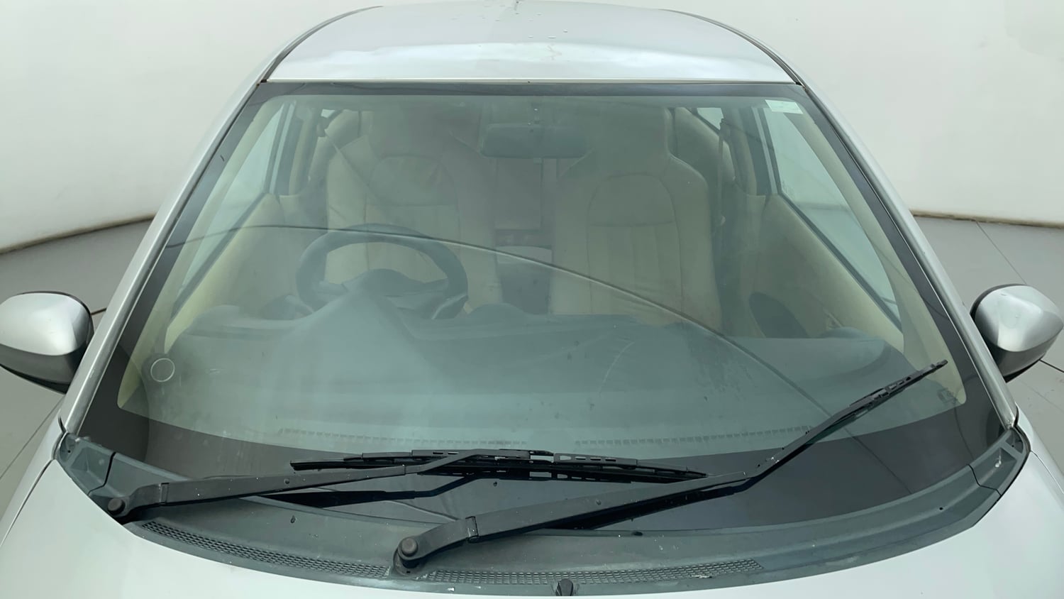 Used 2014 Honda Amaze 1.2 S i-VTEC Petrol Manual exterior FRONT WINDSHIELD VIEW